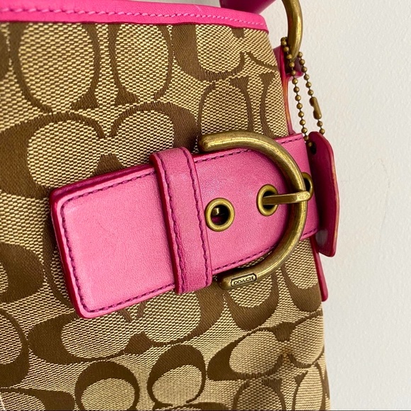 COACH Signature Duffle #3574 - Picture 2 of 5